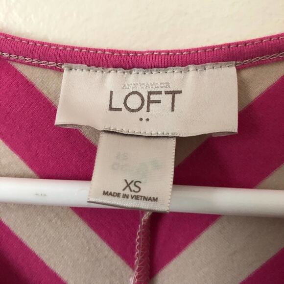 LOFT Women’s Striped Sleeveless Dress Sz XS - Picture 6 of 8